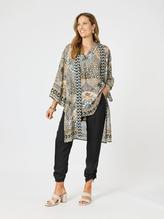 Emerson Animal Print Kimono