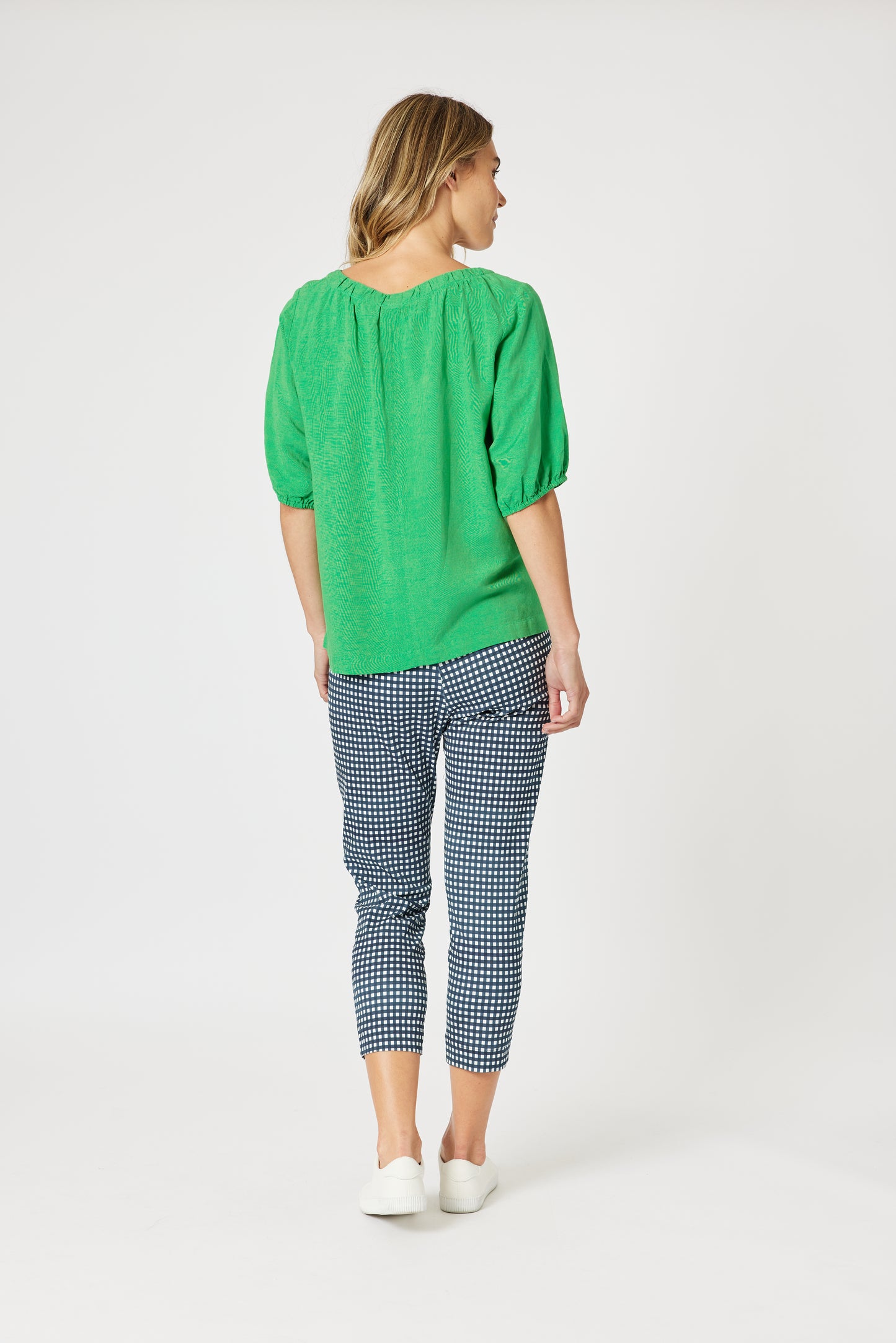 Lino V Neck Top