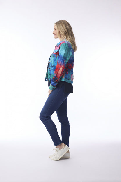 Sail Boats Biker Jacket