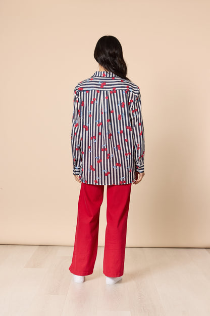 Cherry Stripe Shirt
