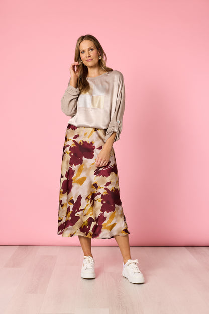 Verona Print Skirt
