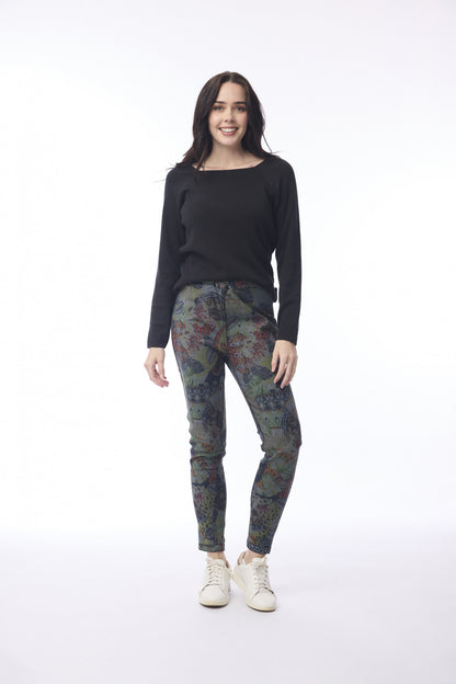 Reversible Denim Yoruba Pant