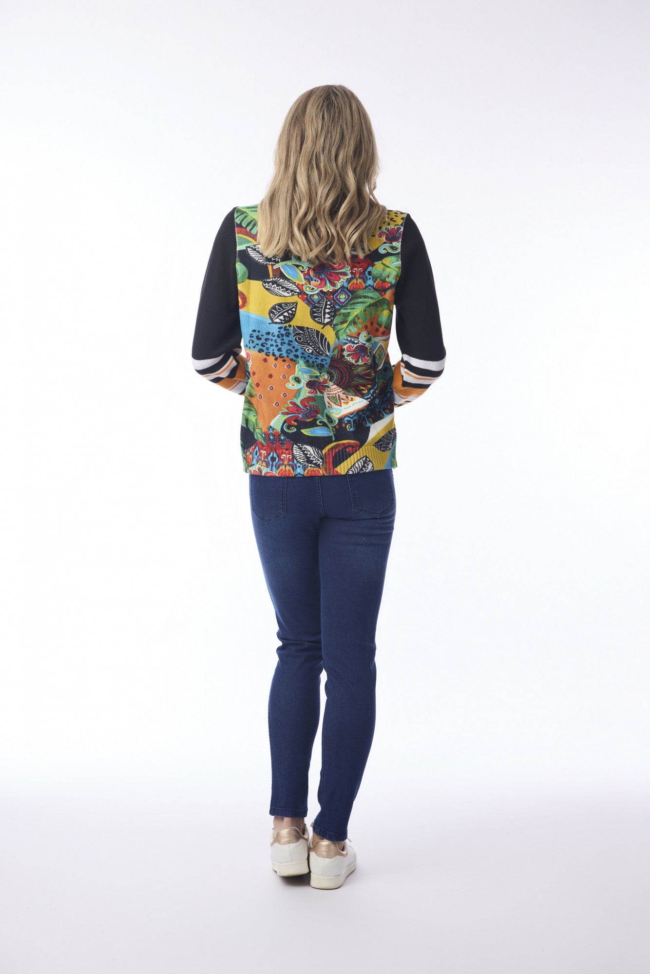 Yoruba Knit V Neck Jumper