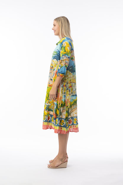 Amalfi Collar Dress