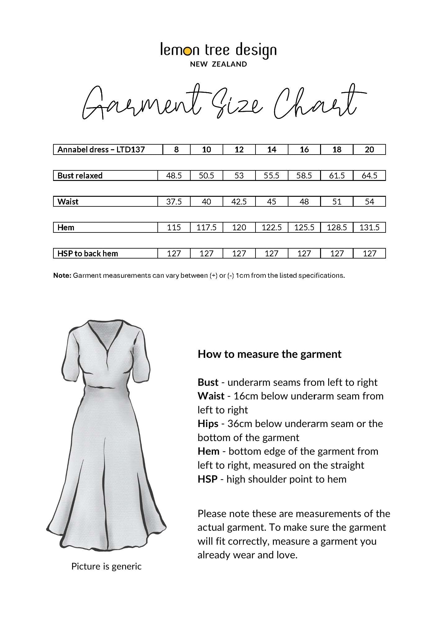 Annabel Dress