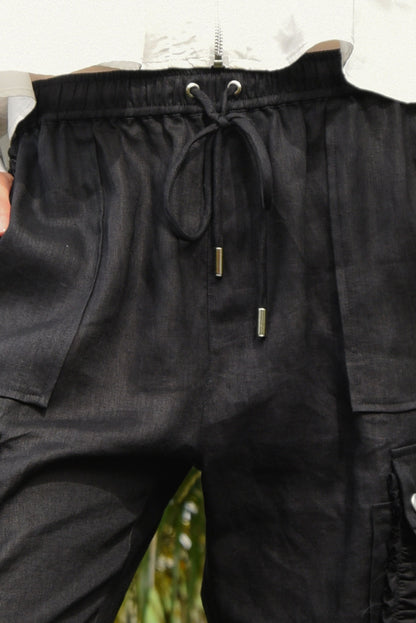 Linen On The Edge Trouser