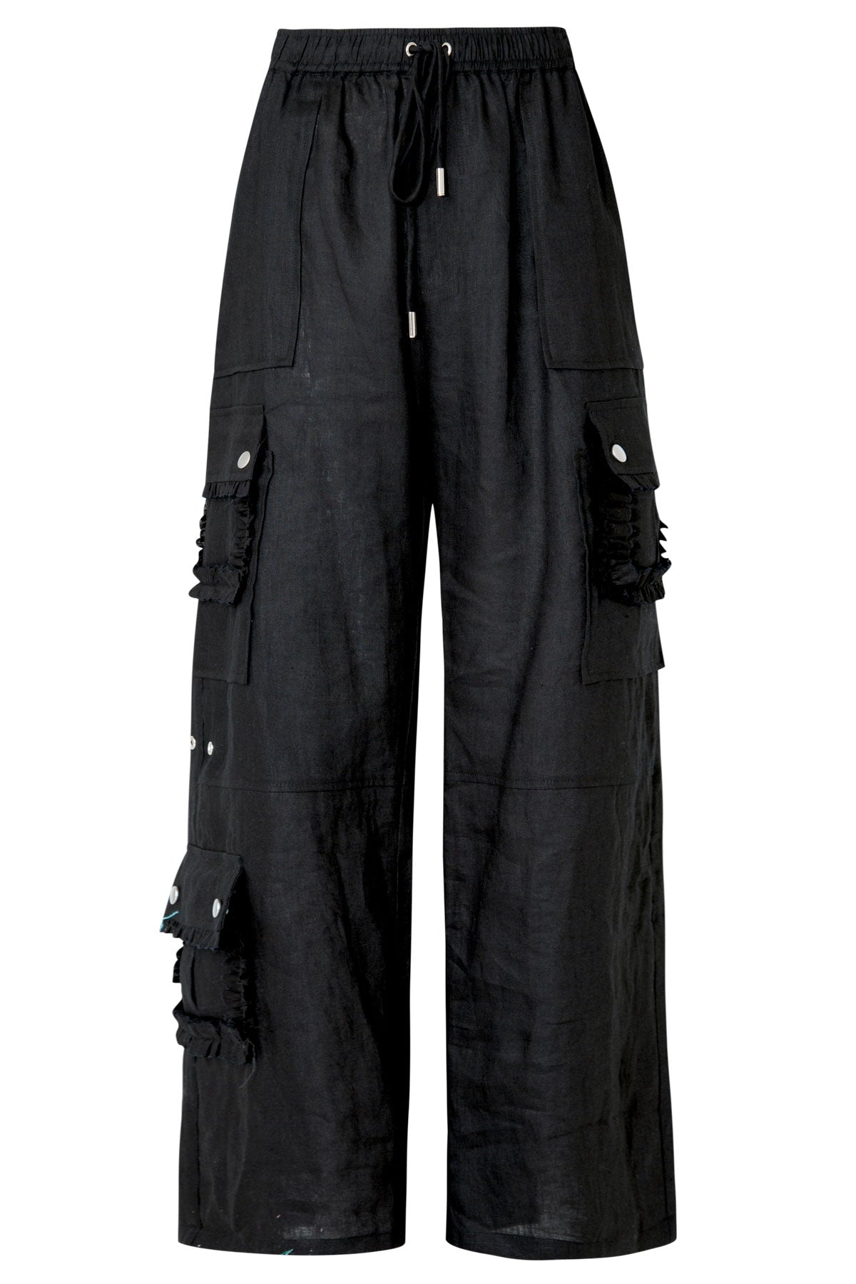 Linen On The Edge Trouser
