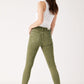 Celia 244 Superslim Jeans - Oil Green