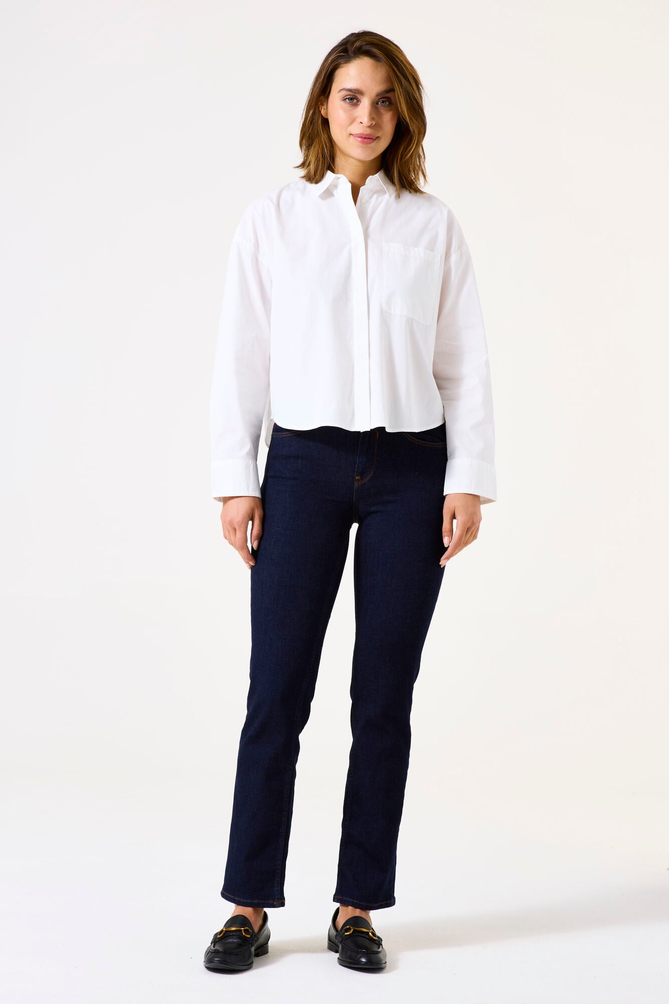 Celia 248 Straight Jeans - Rinsed