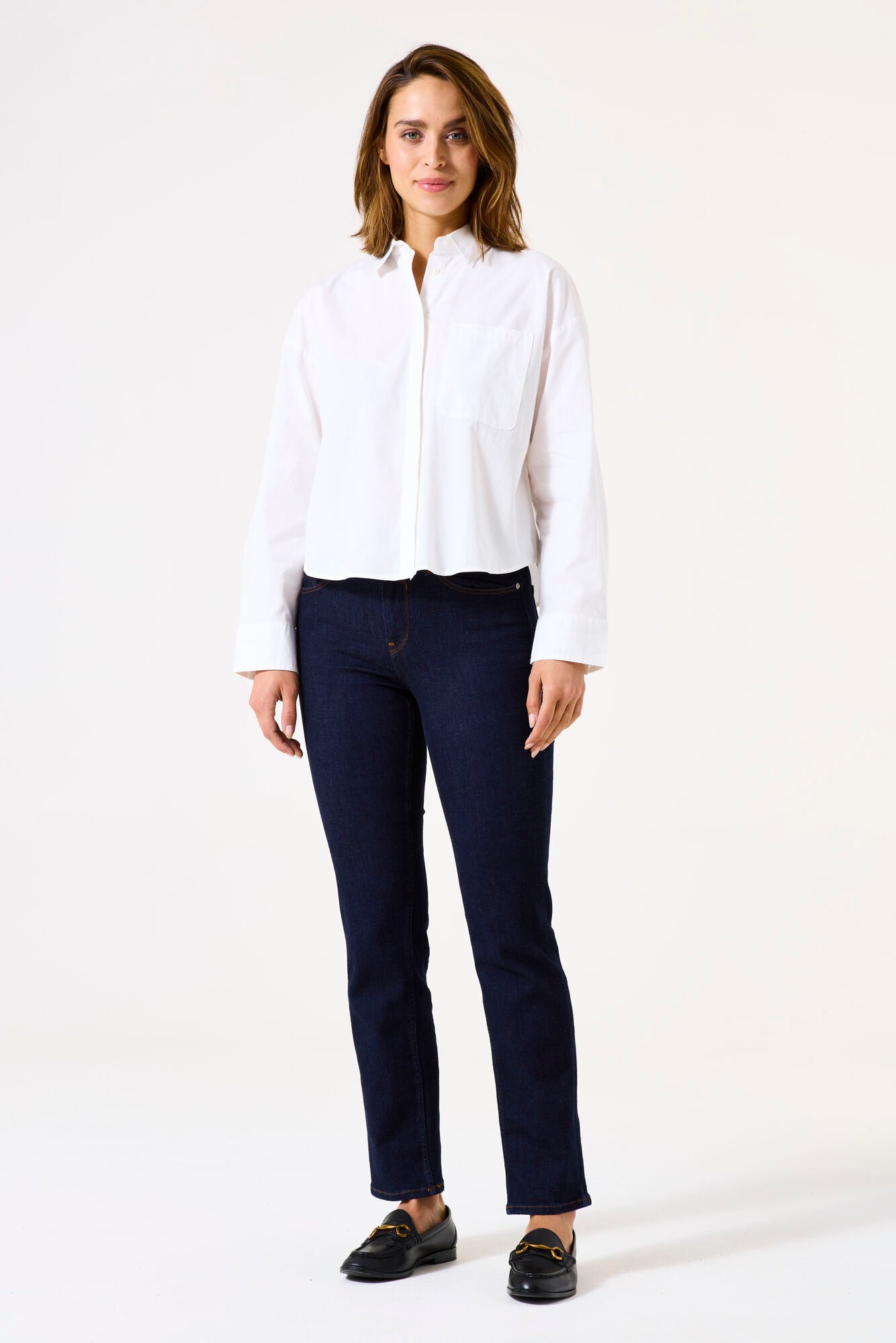 Celia 248 Straight Jeans - Rinsed