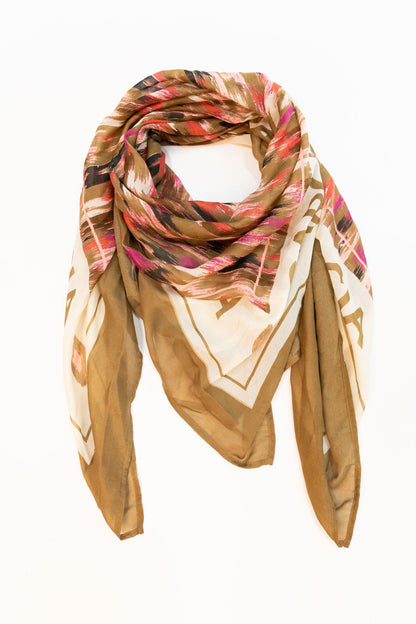 Golden Brown Scarf