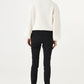 Off White Collared Jumper