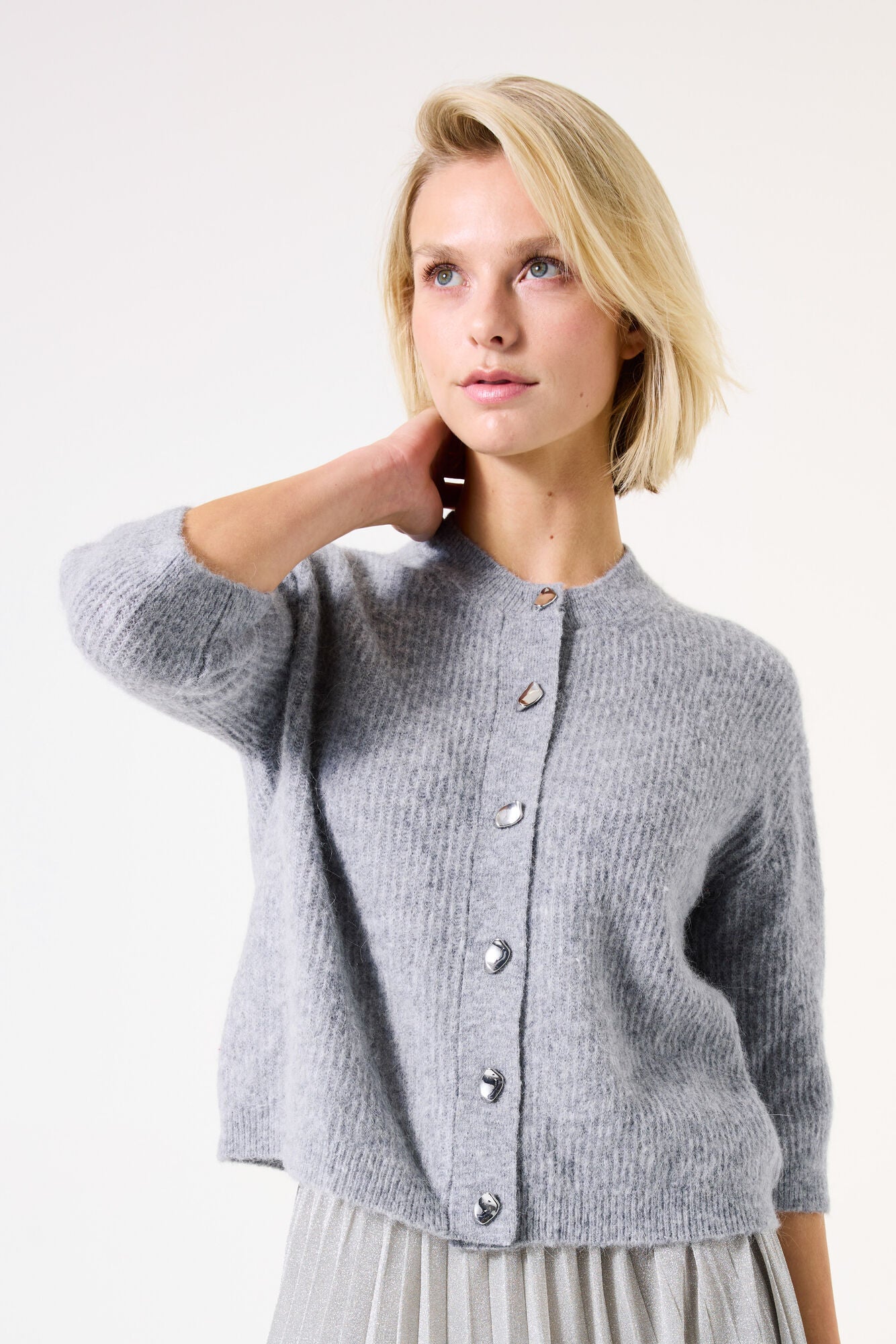Grey Cardigan