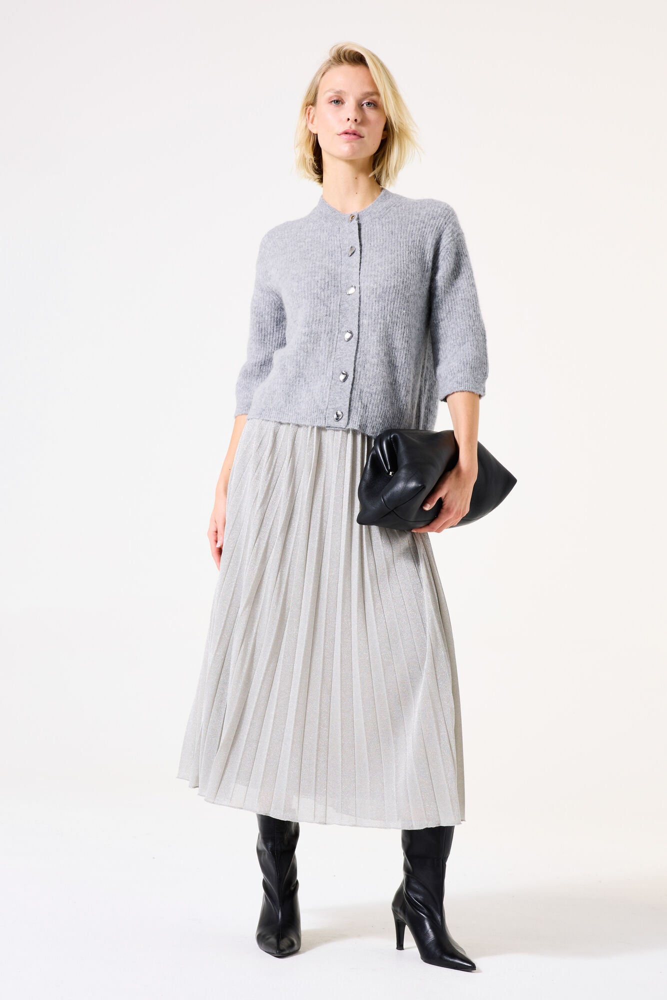 Grey Cardigan