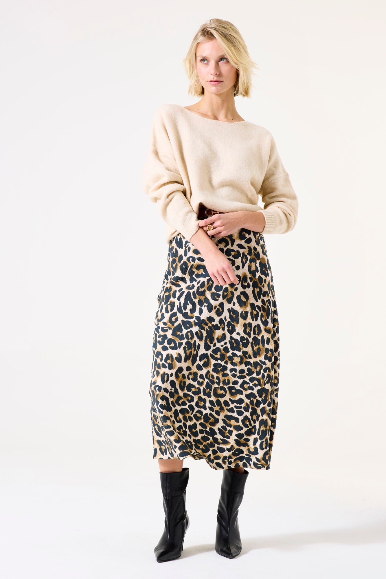 Animal Print Skirt