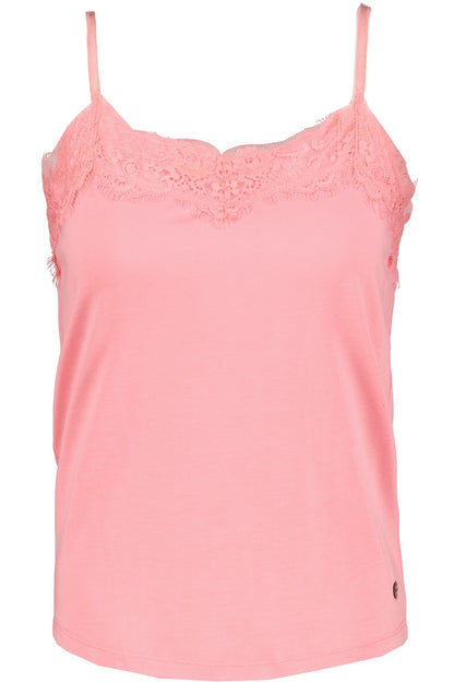 Pink Top With Lace