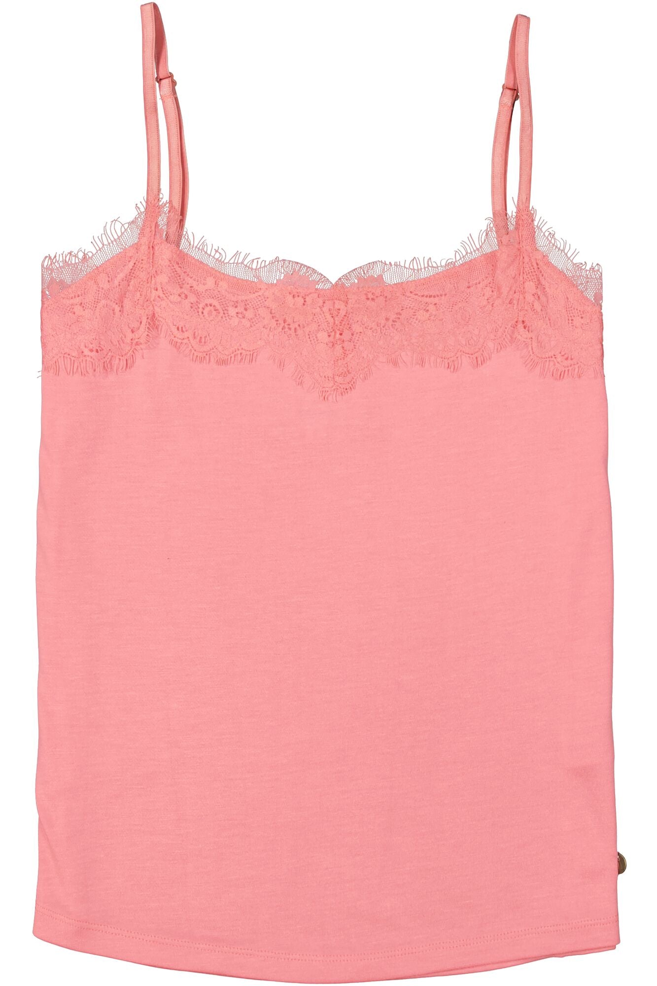 Pink Top With Lace