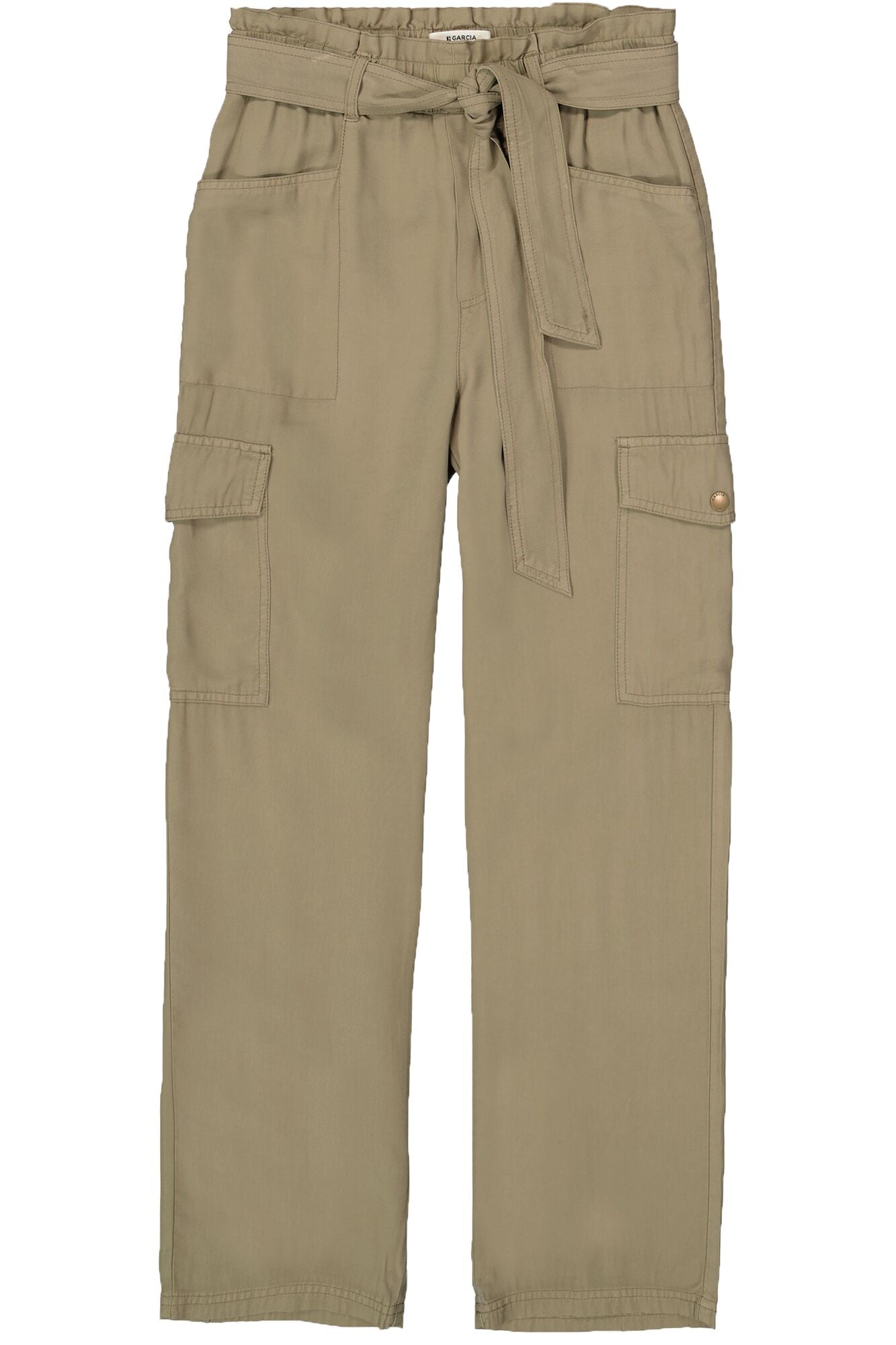 Khaki Cargo Trousers