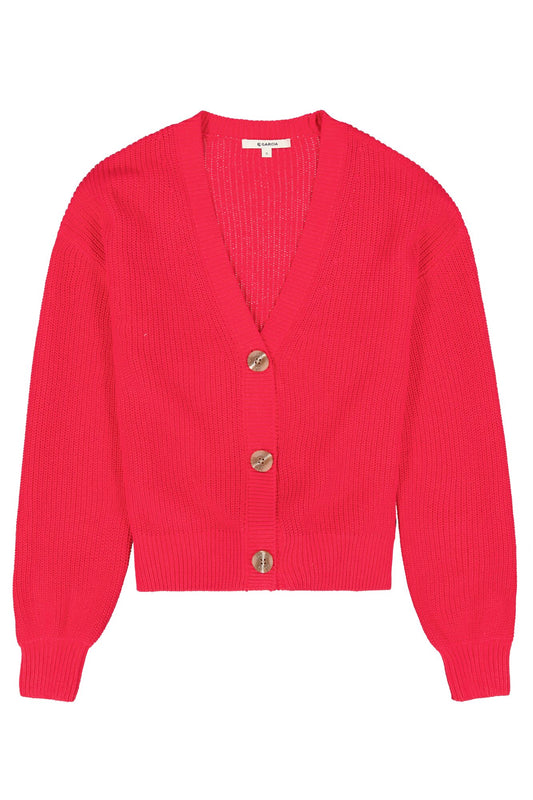 Raspberry Cardigan