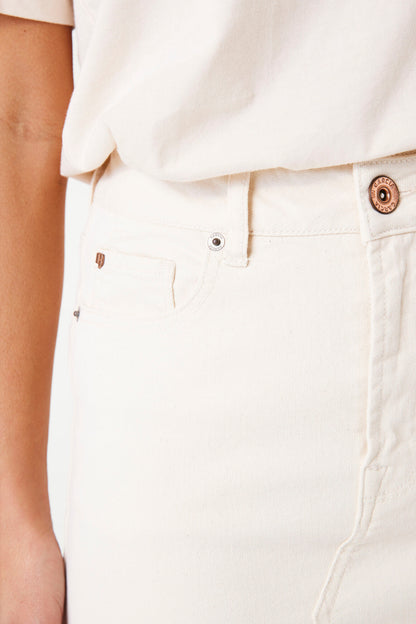 Denim skirt - Off White