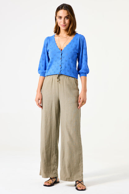 Blue Cardigan