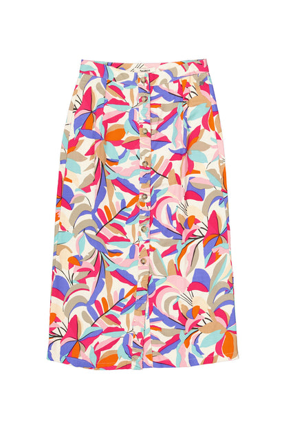 Skirt with allover print