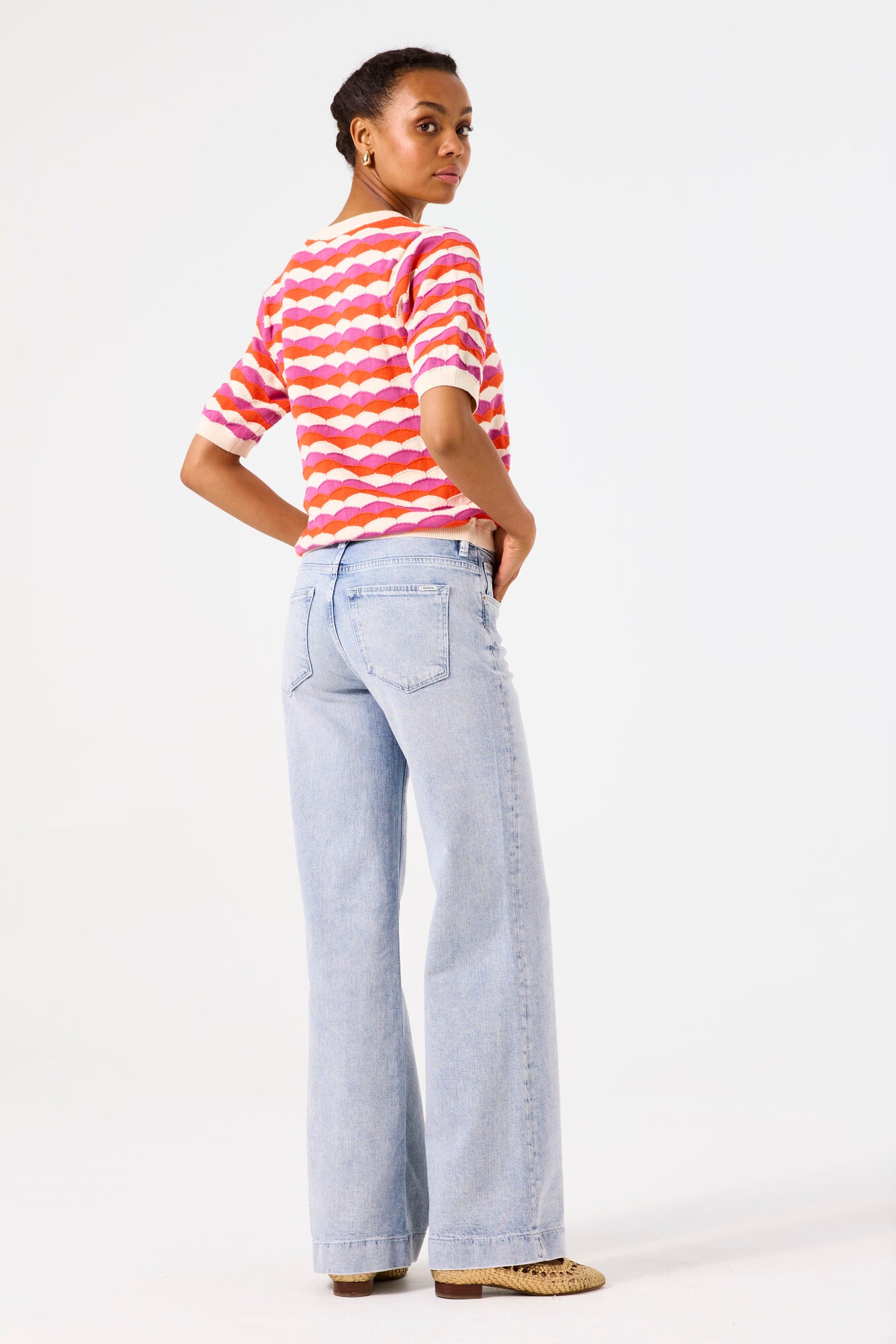 Printed Knit Top