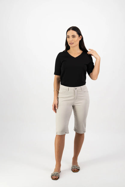 Pumice Plain Lightweight Straight Leg Short