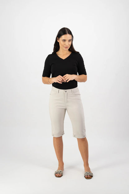 Pumice Plain Lightweight Straight Leg Short