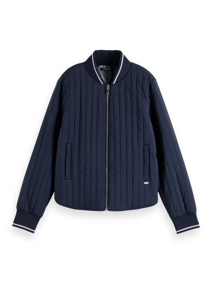 Reversible Quilted Bomber