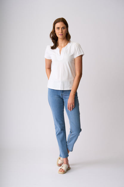 Waiheke Top - White