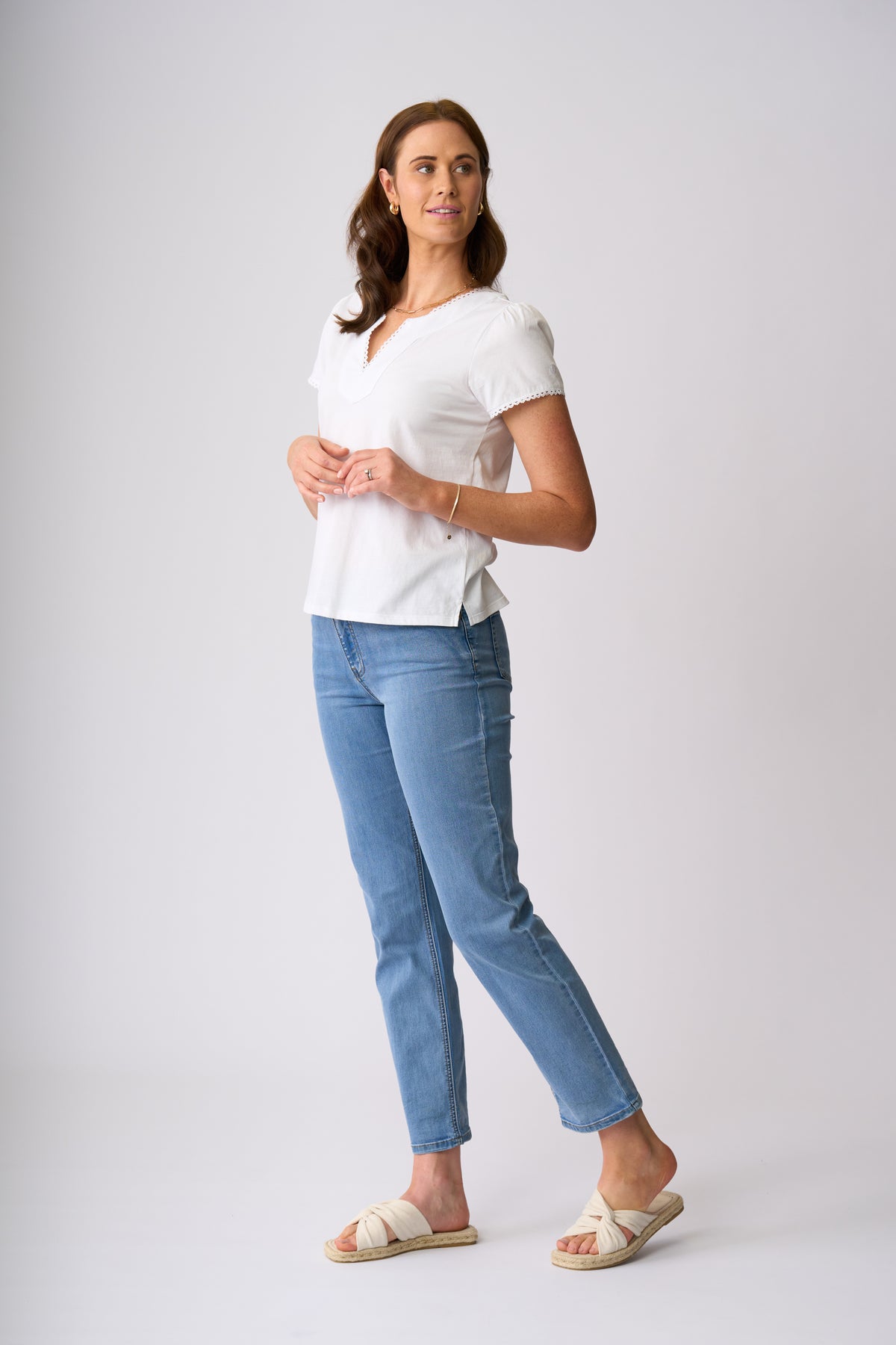 Waiheke Top - White