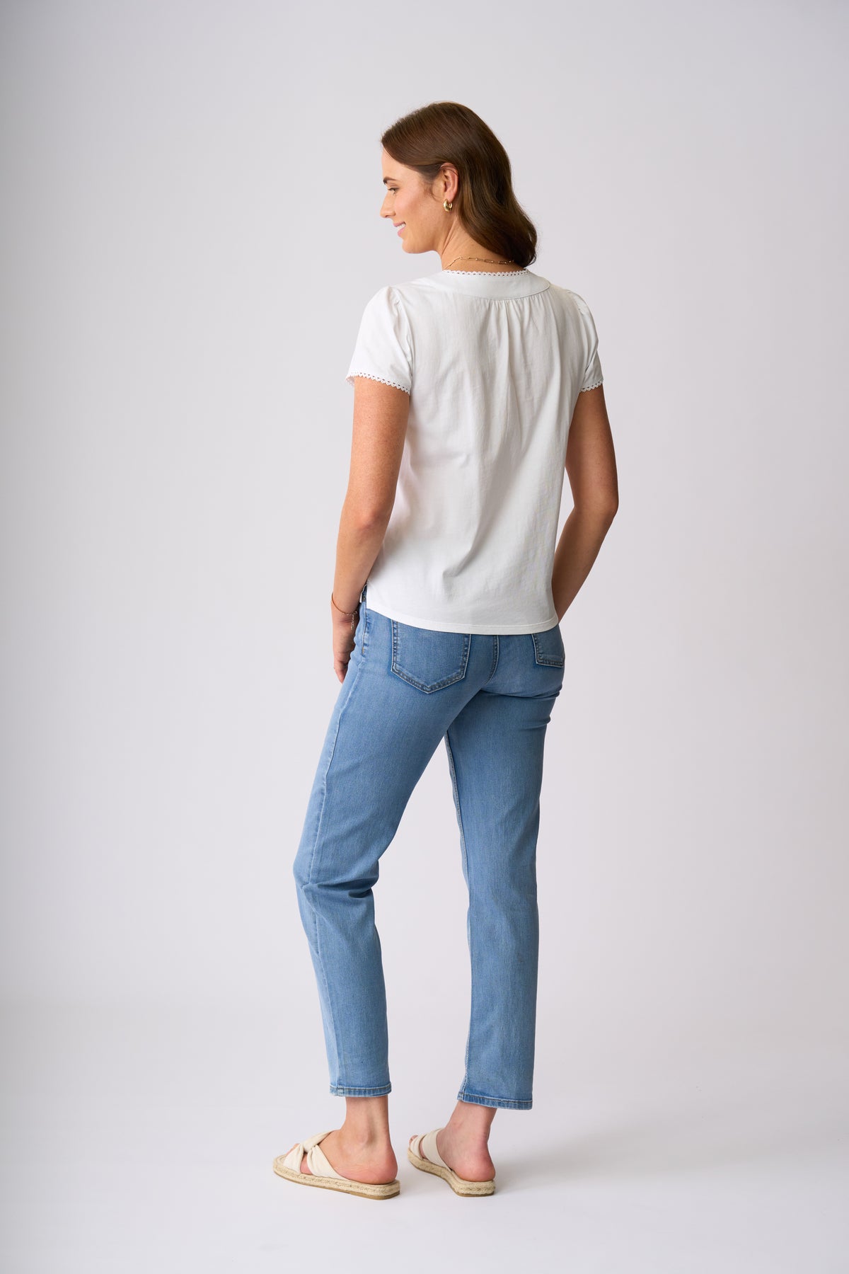 Waiheke Top - White