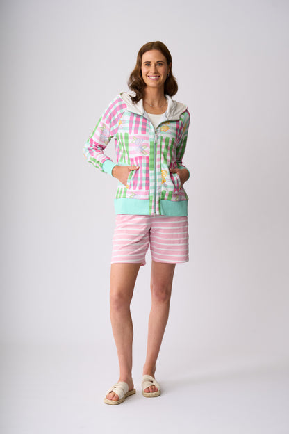 Tai Tapu Zip Sweat - Coralina