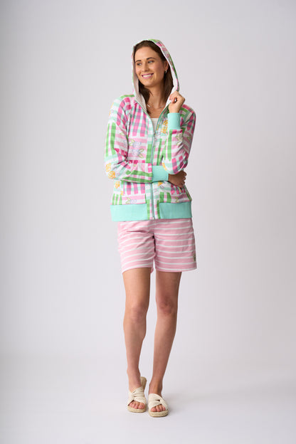 Tai Tapu Zip Sweat - Coralina