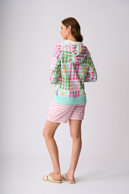 Tai Tapu Zip Sweat - Coralina