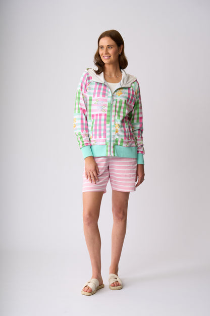 Tai Tapu Zip Sweat - Coralina