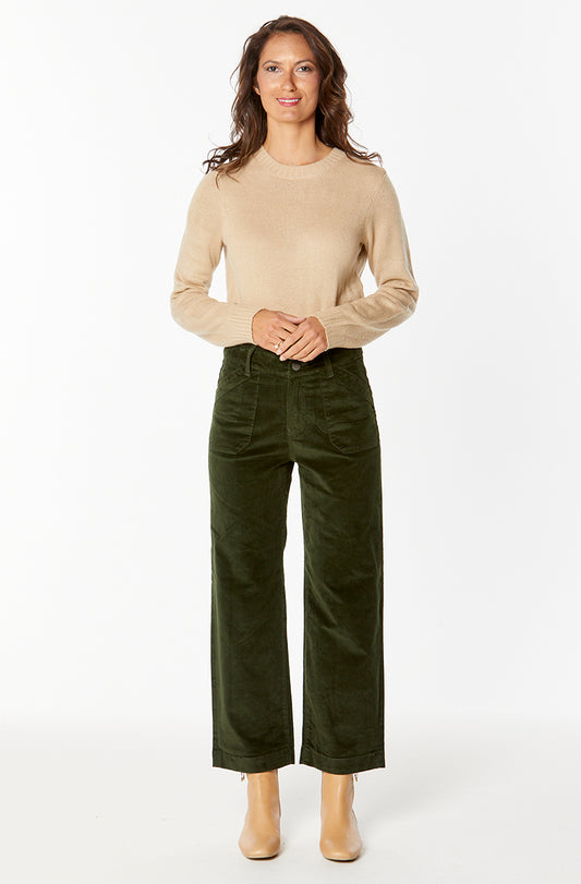 Penrith Olive Cord Pant
