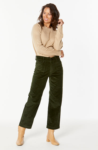 Penrith Olive Cord Pant