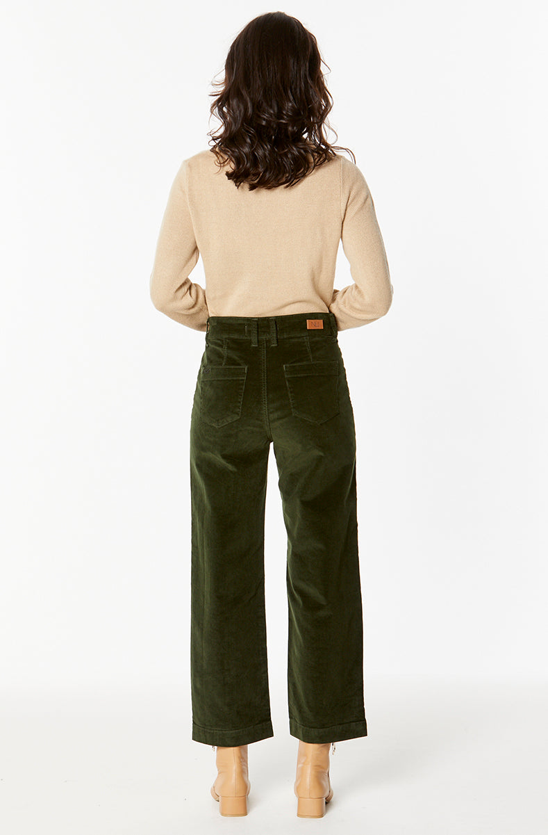 Penrith Olive Cord Pant