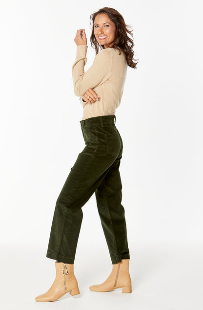 Penrith Olive Cord Pant
