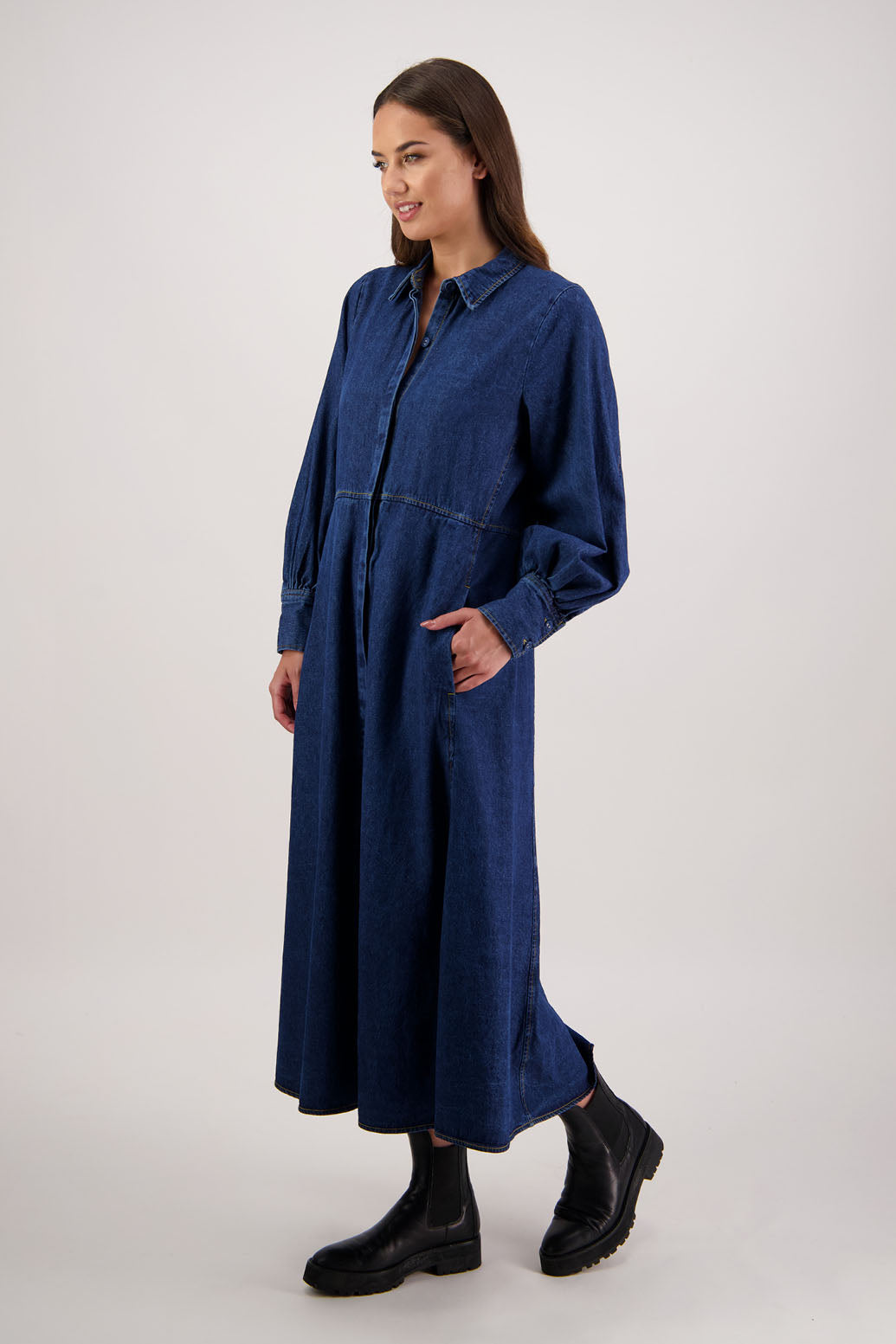 Rockie Denim Dress