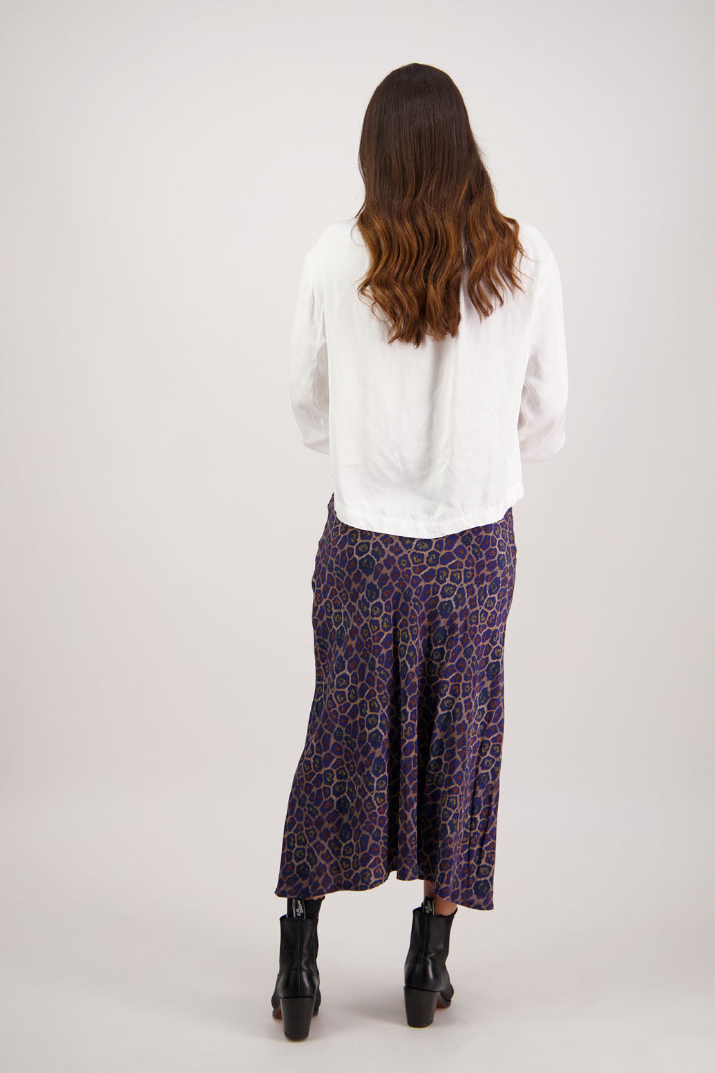 Rosa Antique Leopard Skirt