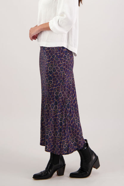 Rosa Antique Leopard Skirt