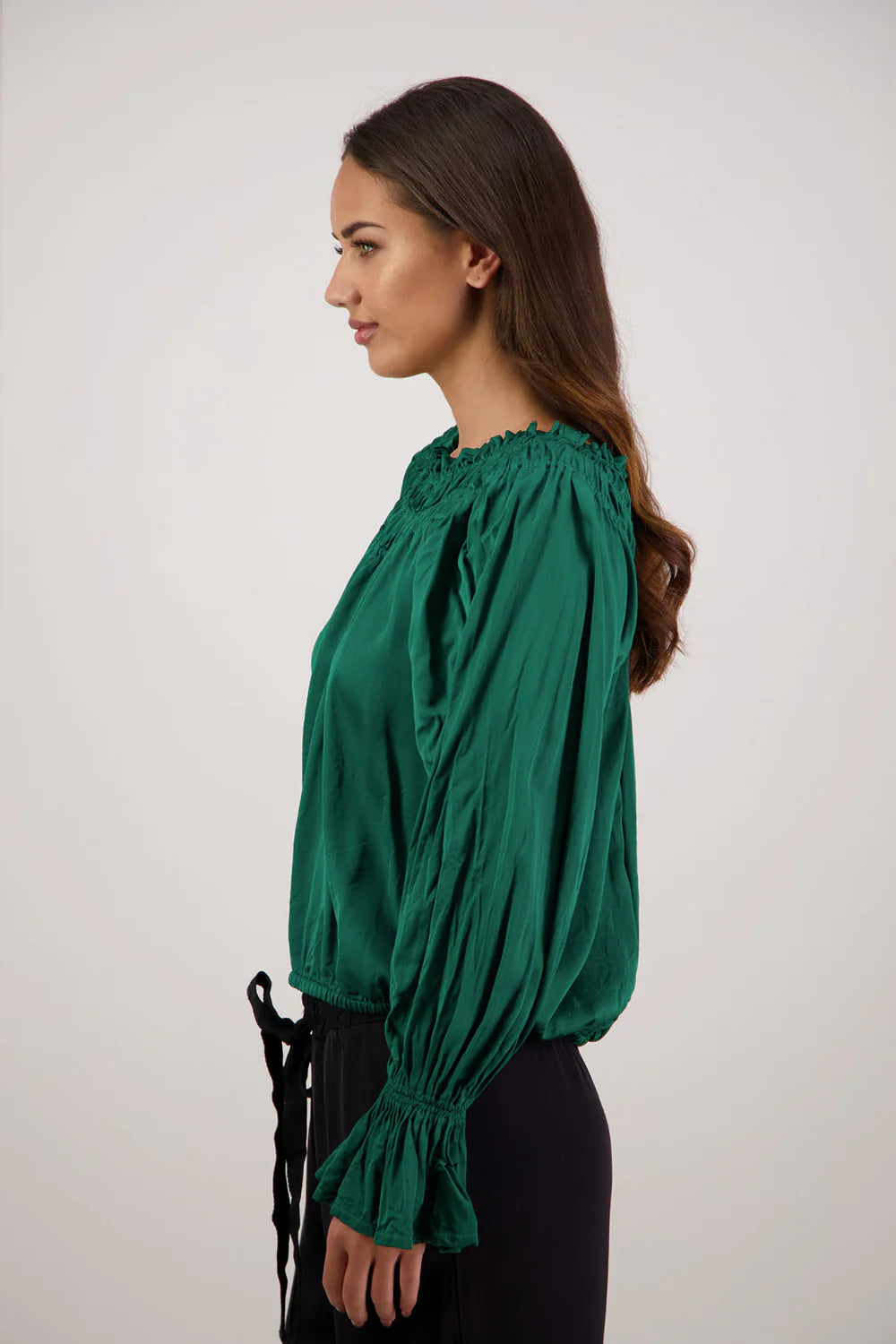 Rosemarie Emerald Top