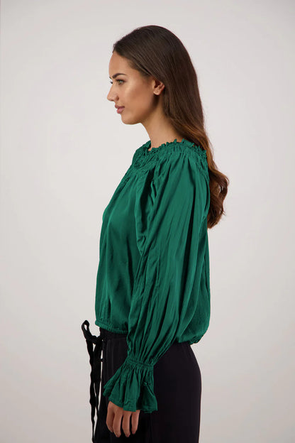 Rosemarie Emerald Top