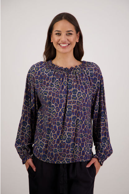 Rumer Antique Leopard Top