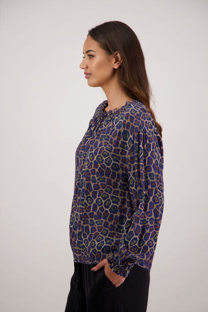 Rumer Antique Leopard Top