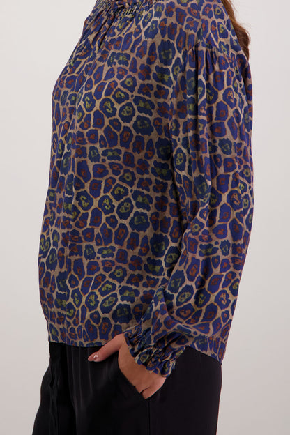 Rumer Antique Leopard Top