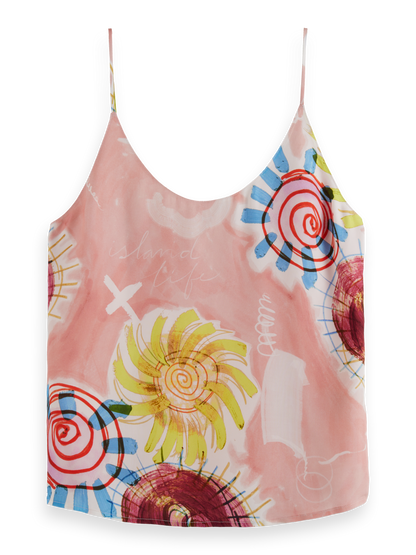 Jersey Woven Tank
